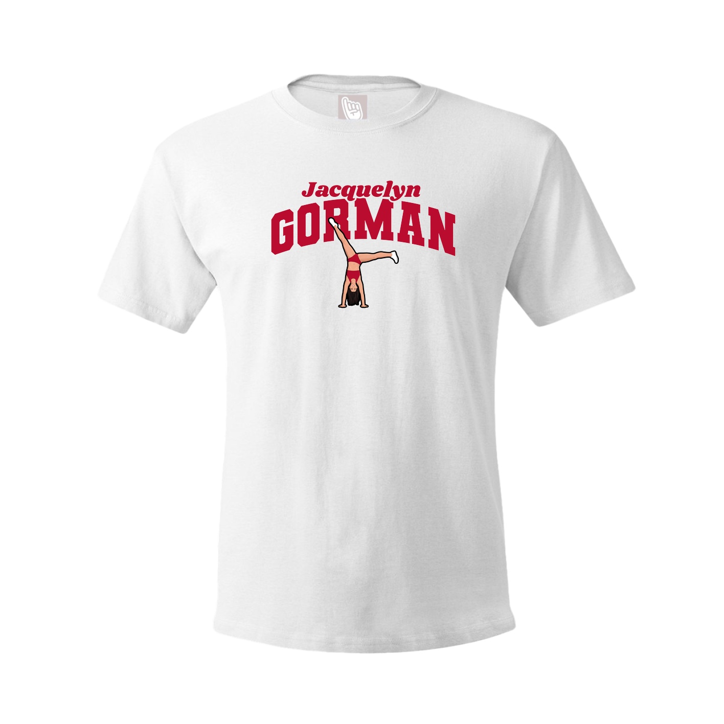 Youth Tee — Signature Arch in White