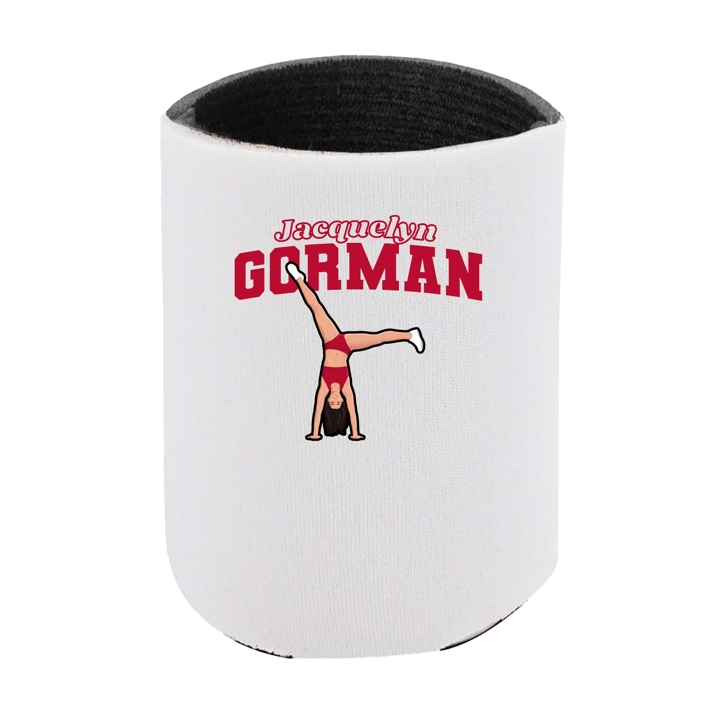 Can Holder — Name Arch in White