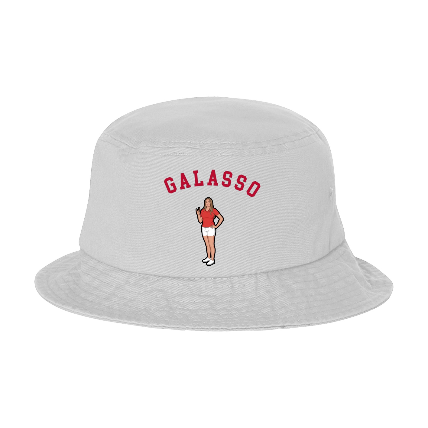 Bucket Cap — Shirsey Arch in White