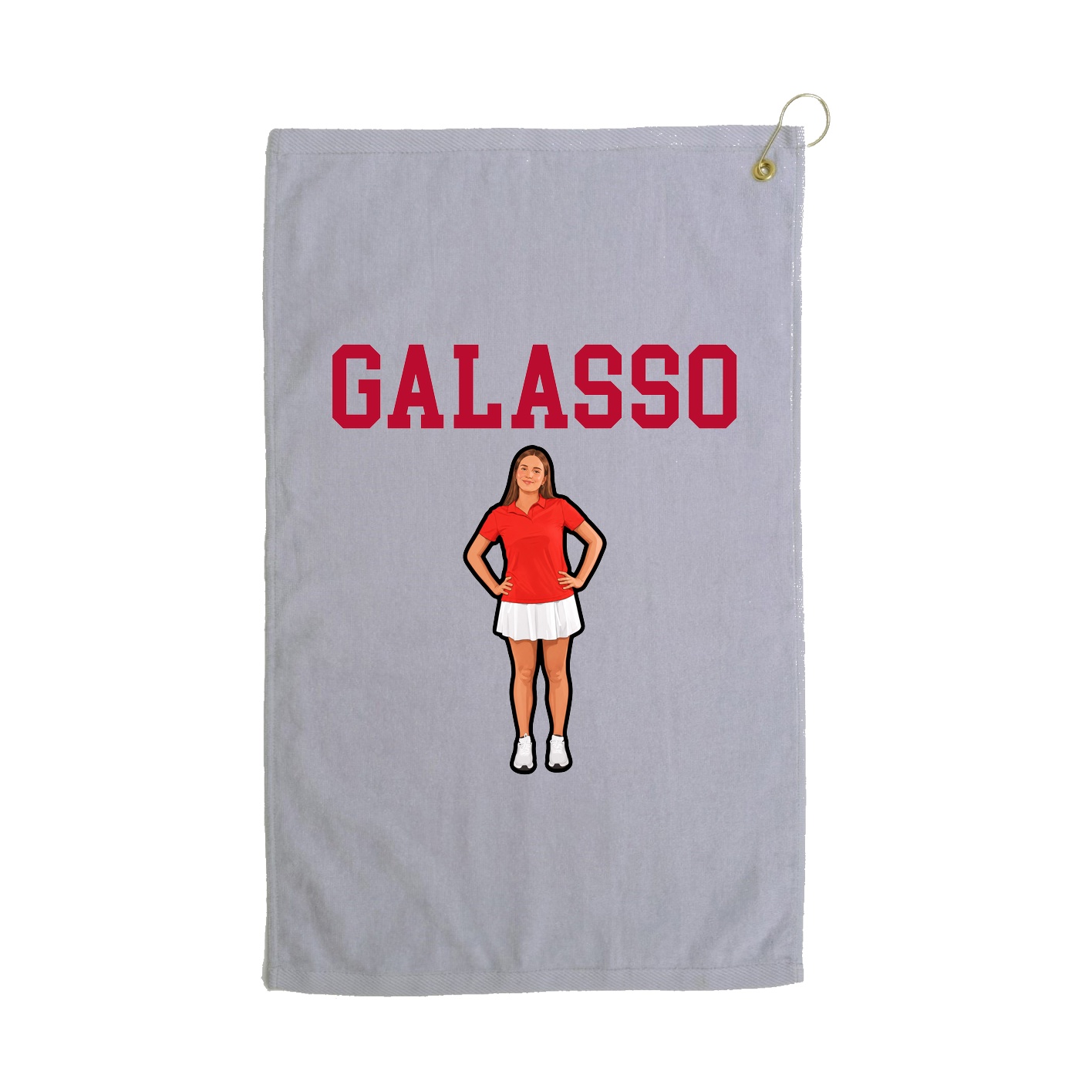 Golf Towel — Shirsey in Grey