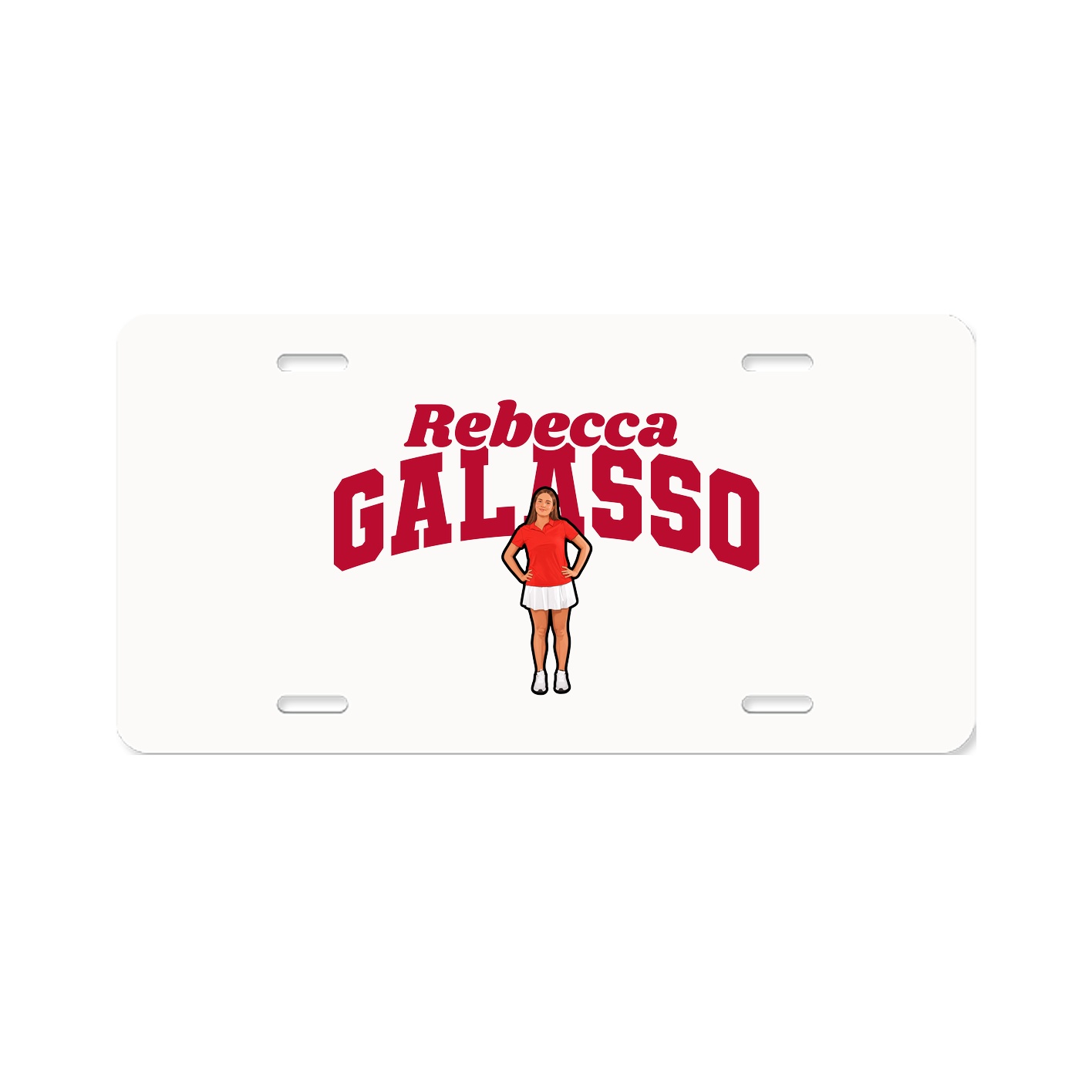 License Plate — Signature Arch in Classic