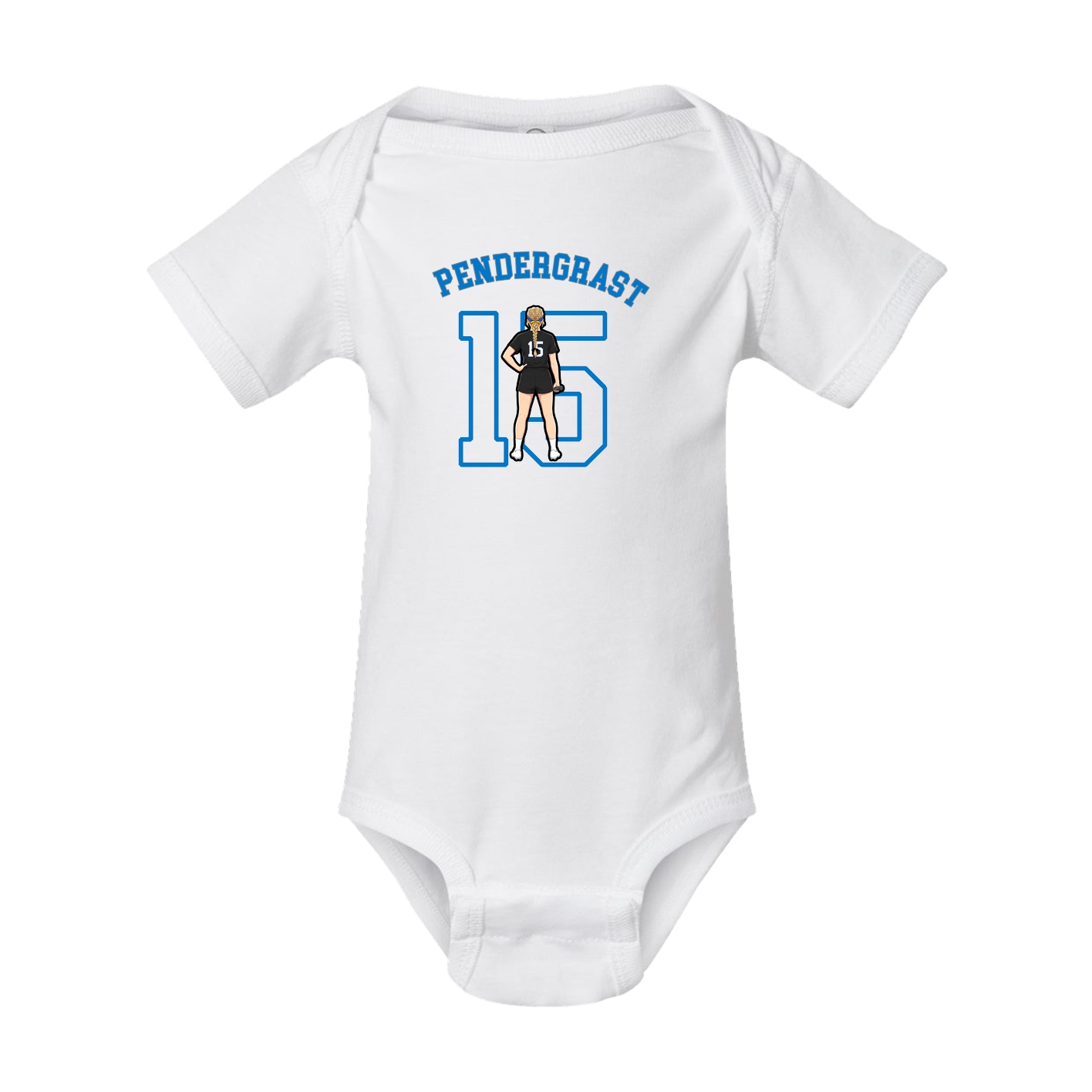 Baby Onesie — Shirsey Arch in White