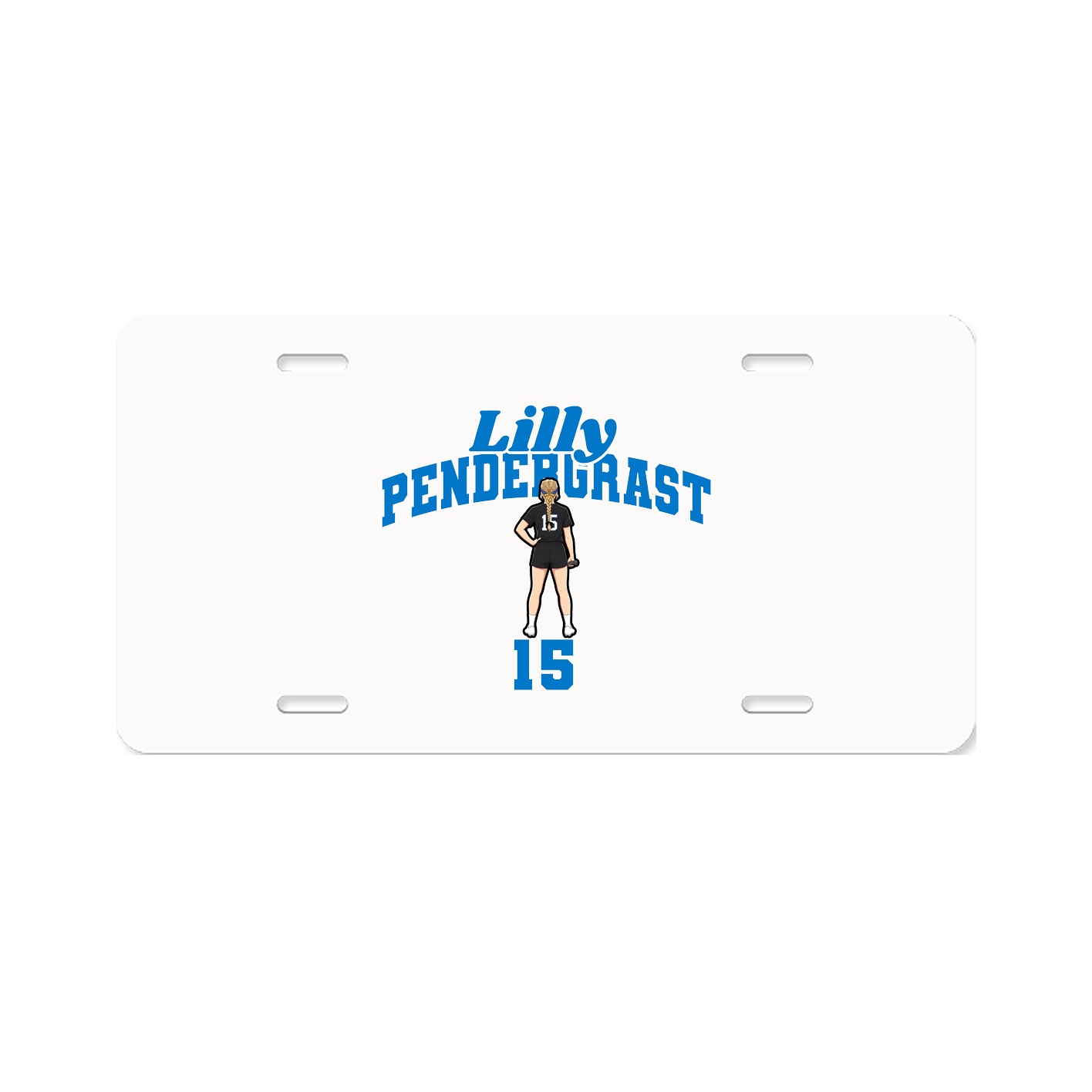 License Plate — Signature Arch in Classic