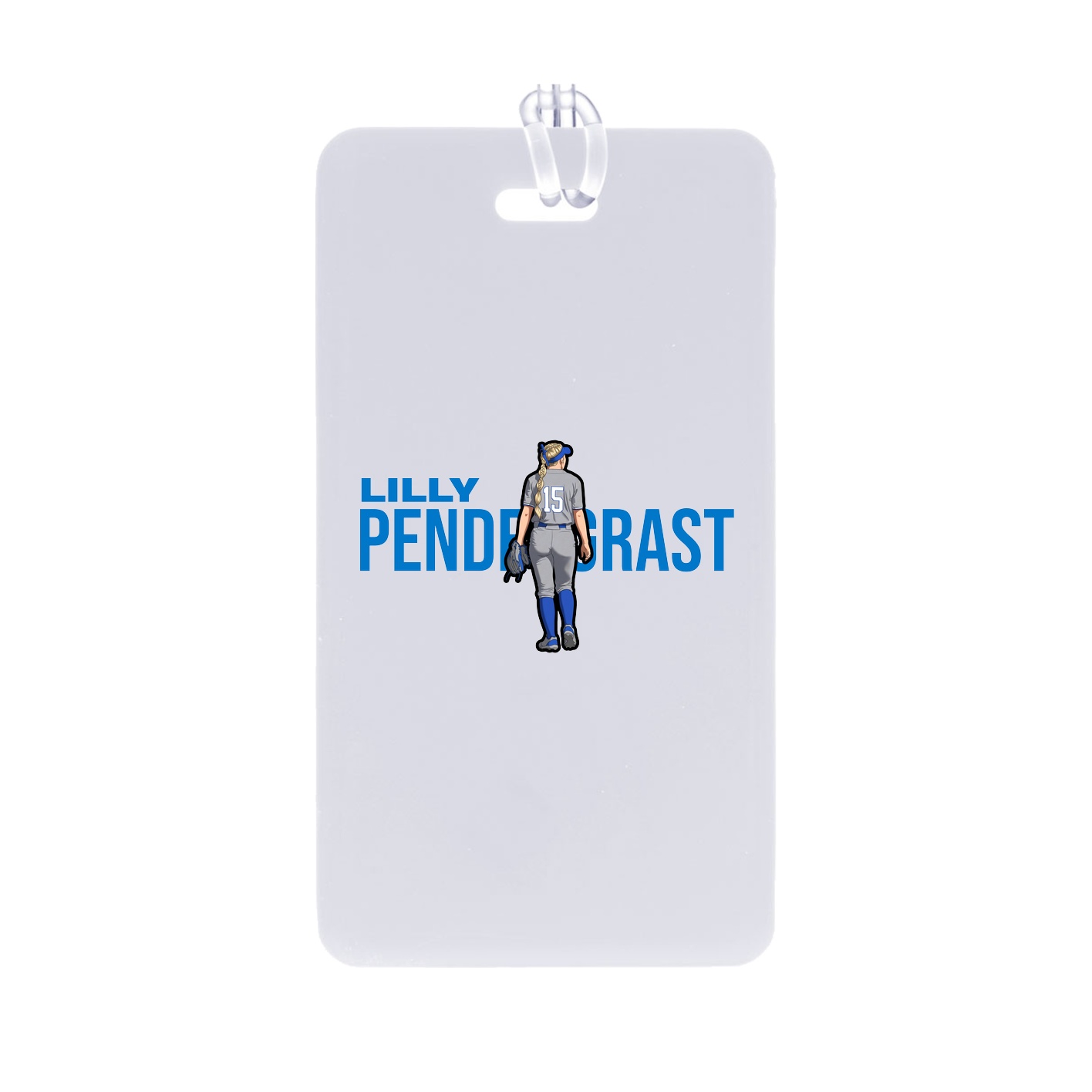 Bag Tag — Player Name in Classic