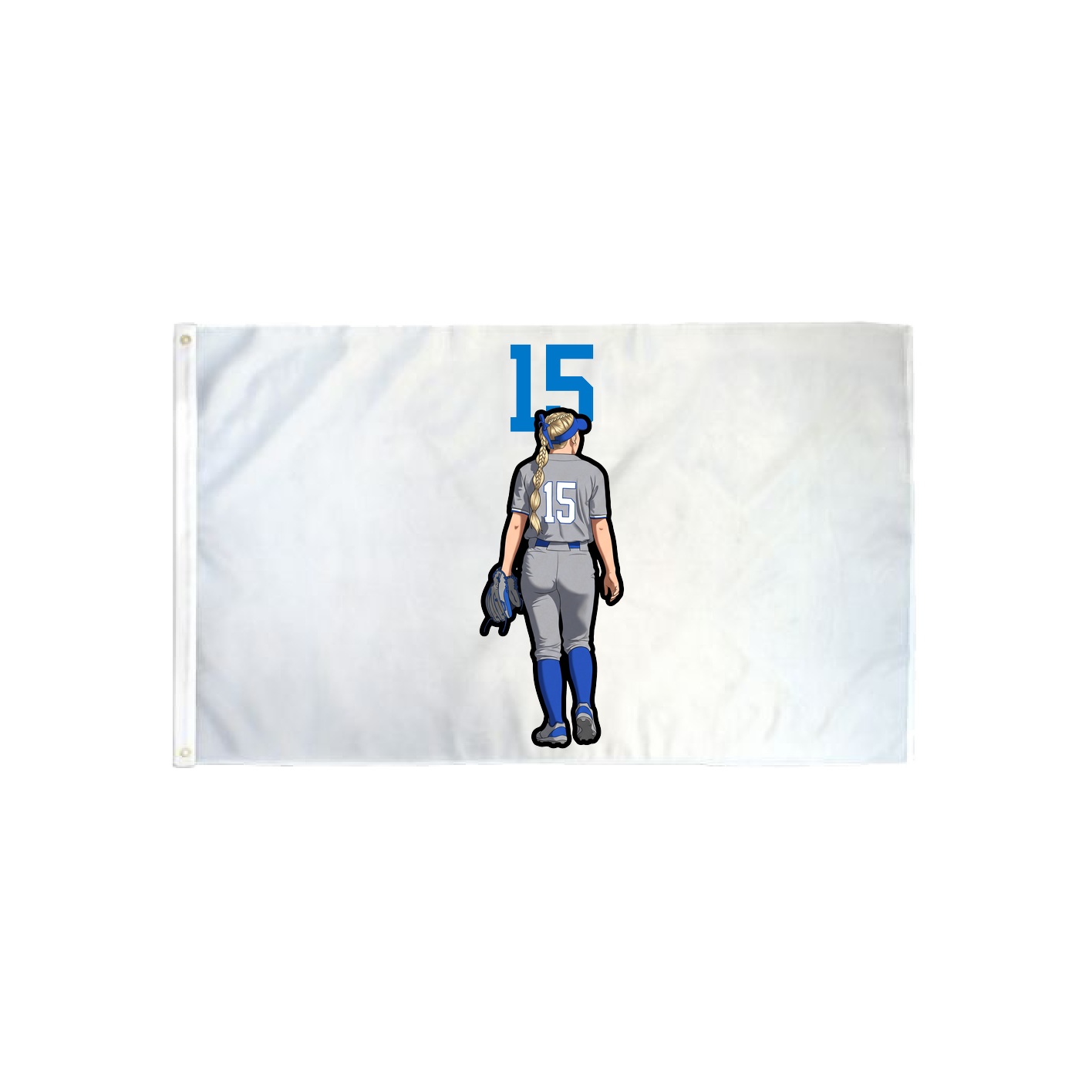 3x5 Flag — Number Top in Classic