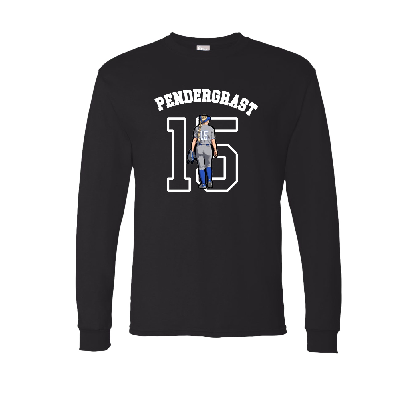 Long Sleeve Tee — Shirsey Arch in Black