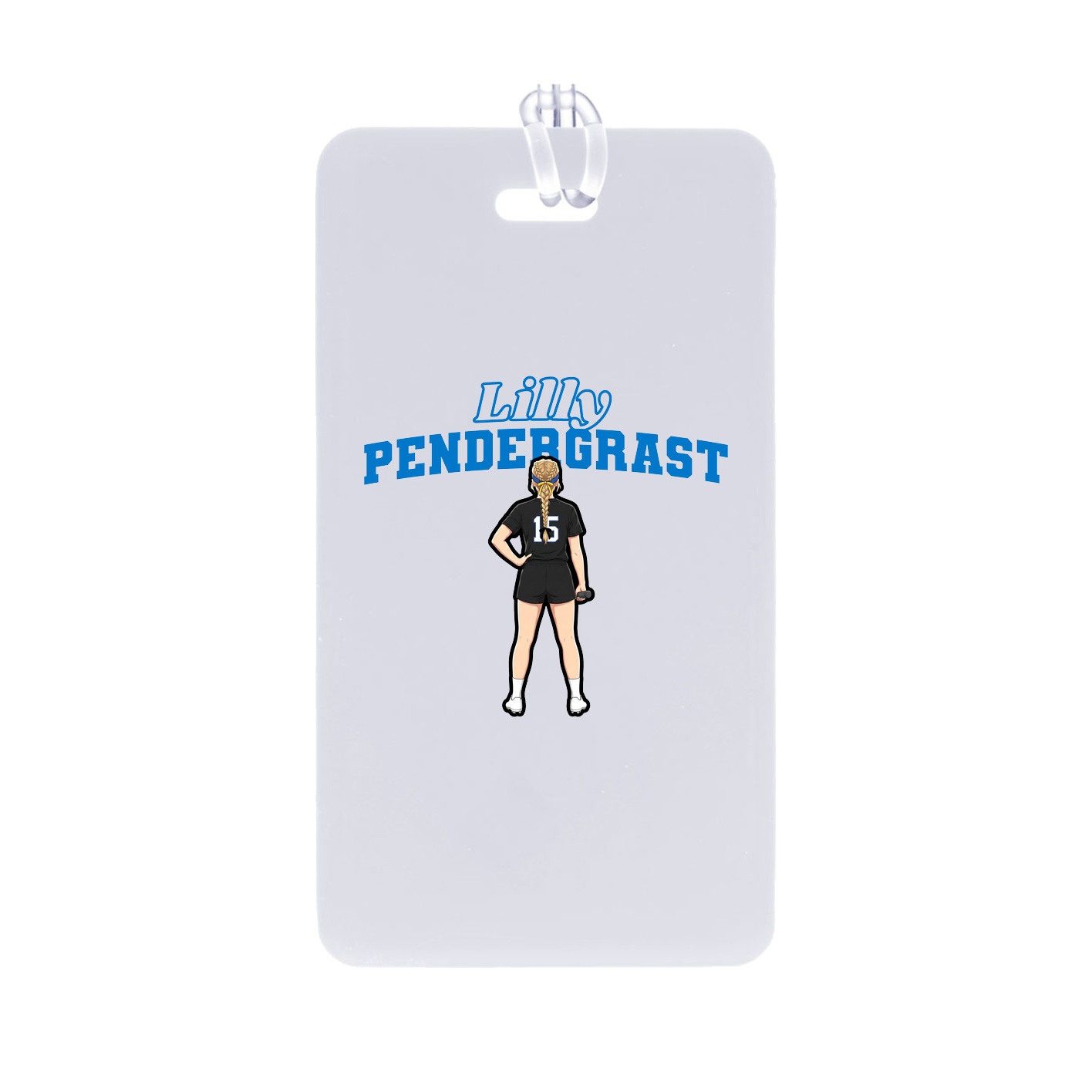 Bag Tag — Name Arch in Classic