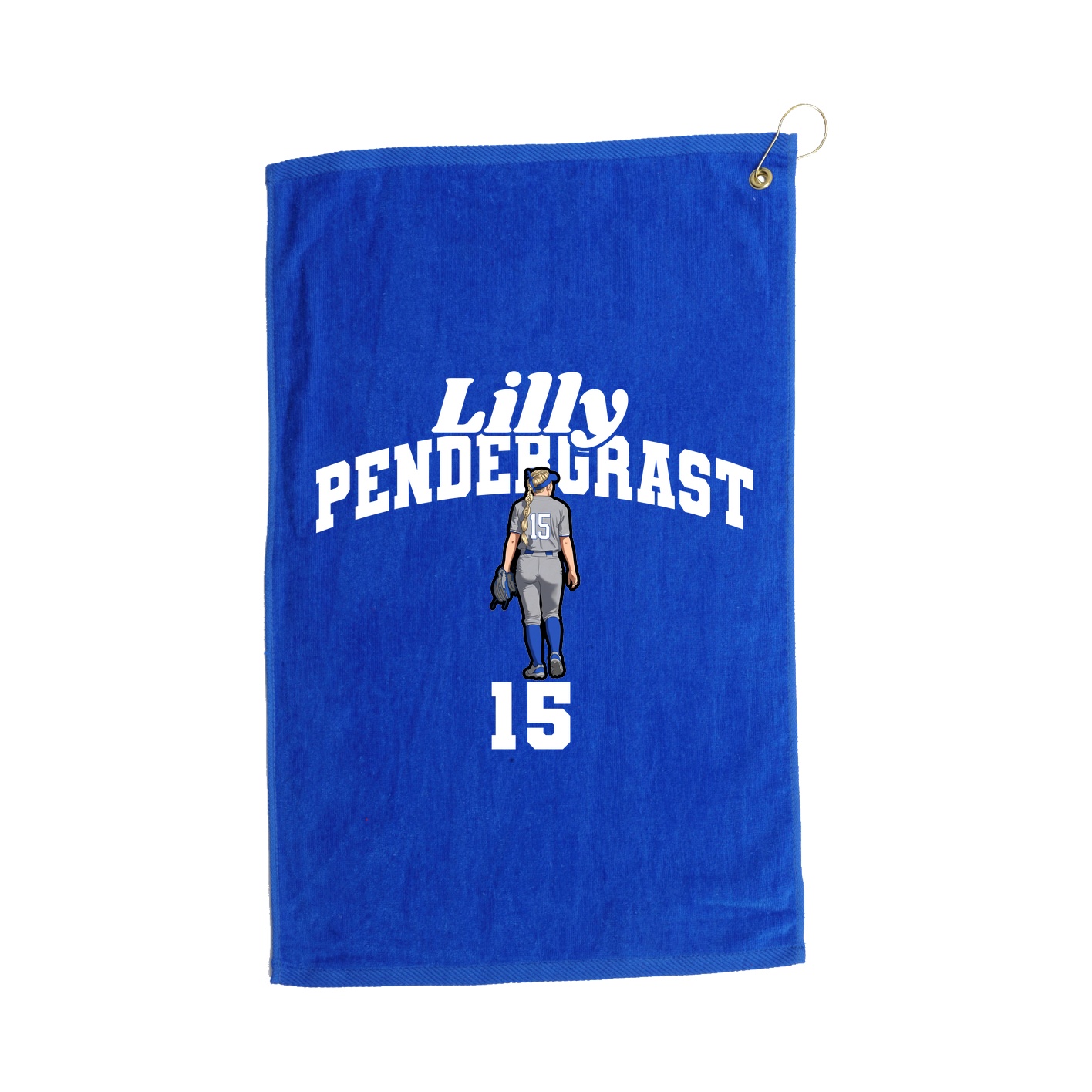 Golf Towel — Signature Arch in Royal