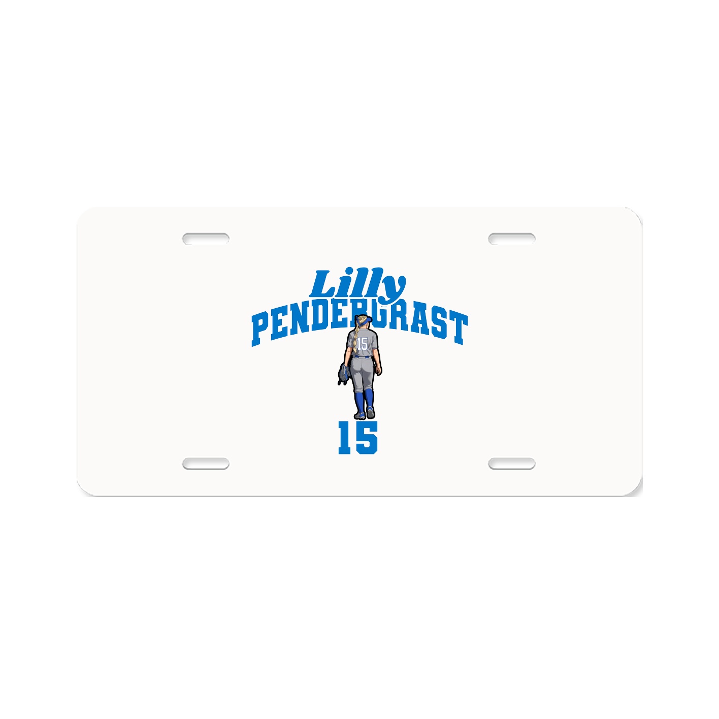 License Plate — Signature Arch in Classic