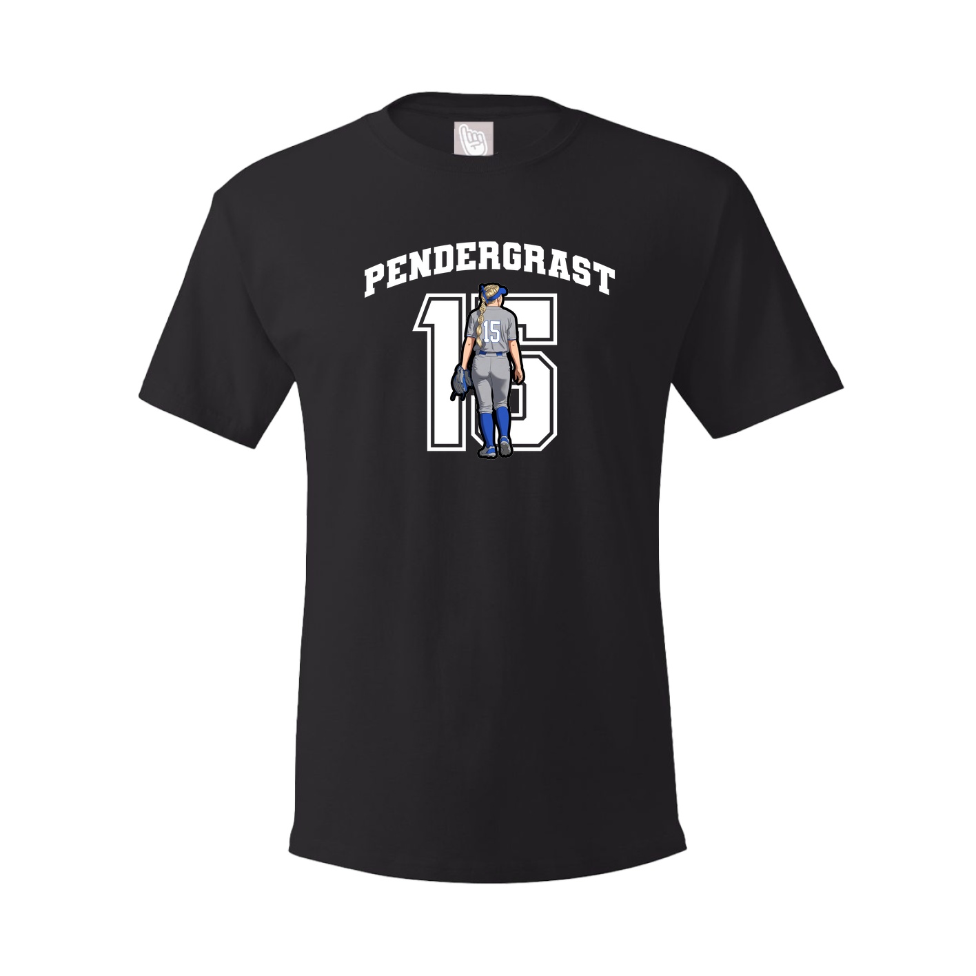 Tee — Number in Black