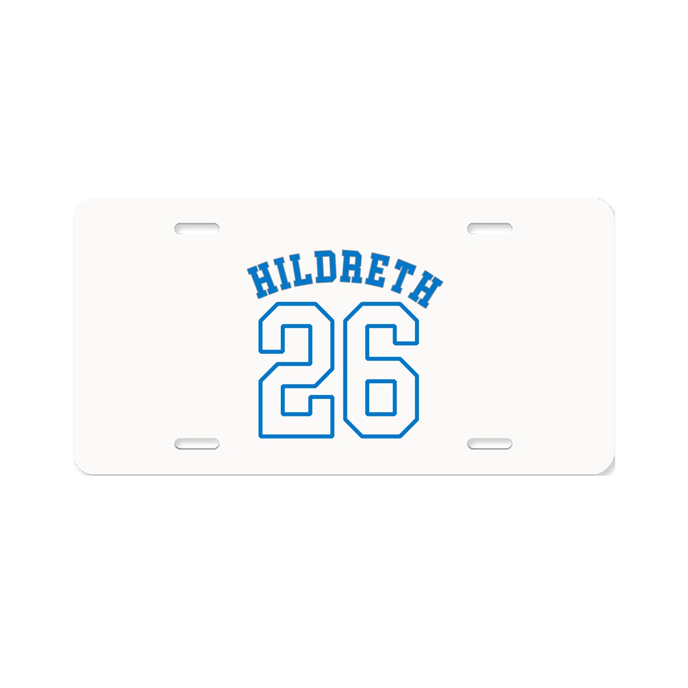 License Plate — Shirsey Arch in Classic