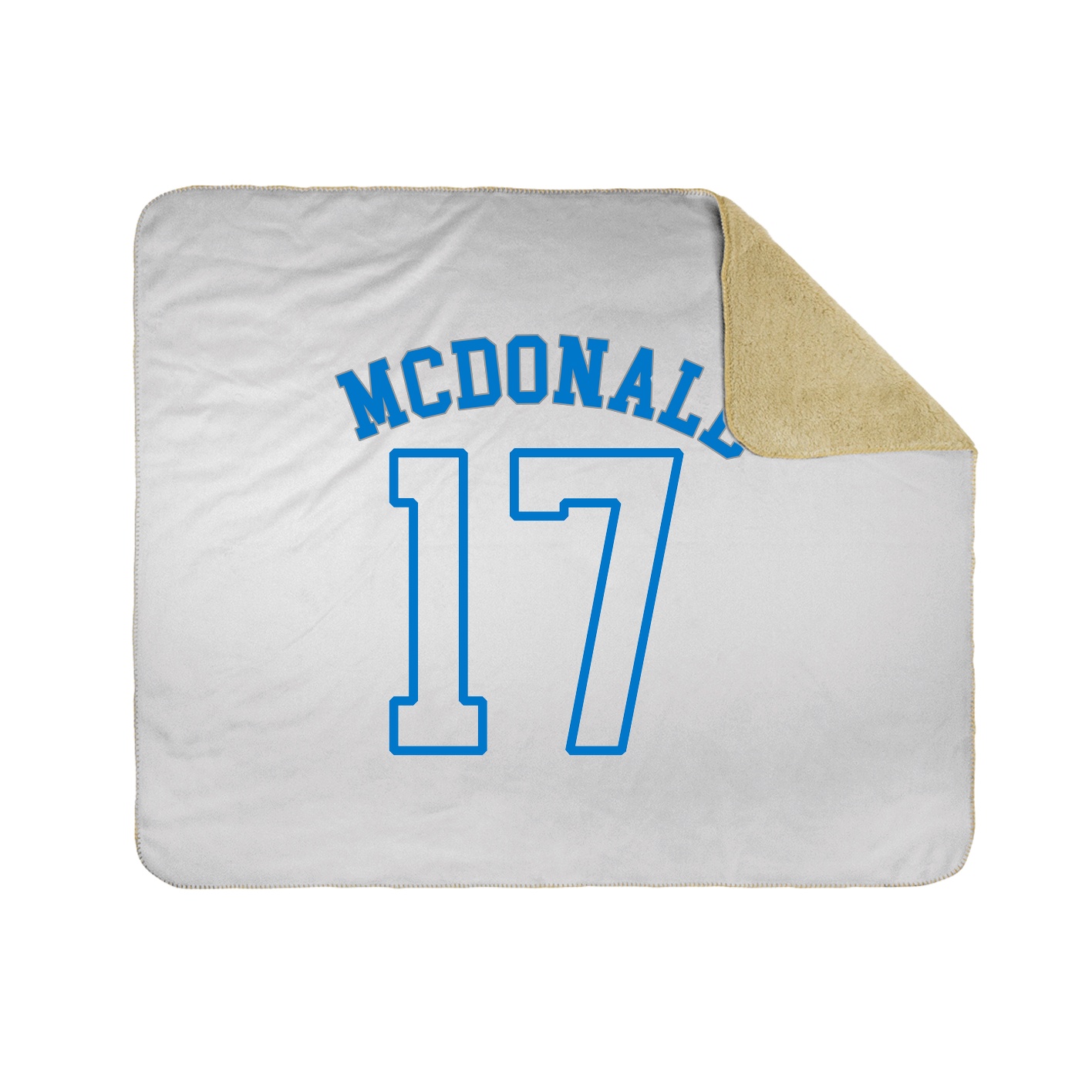 Throw Blanket — Shirsey Arch in White