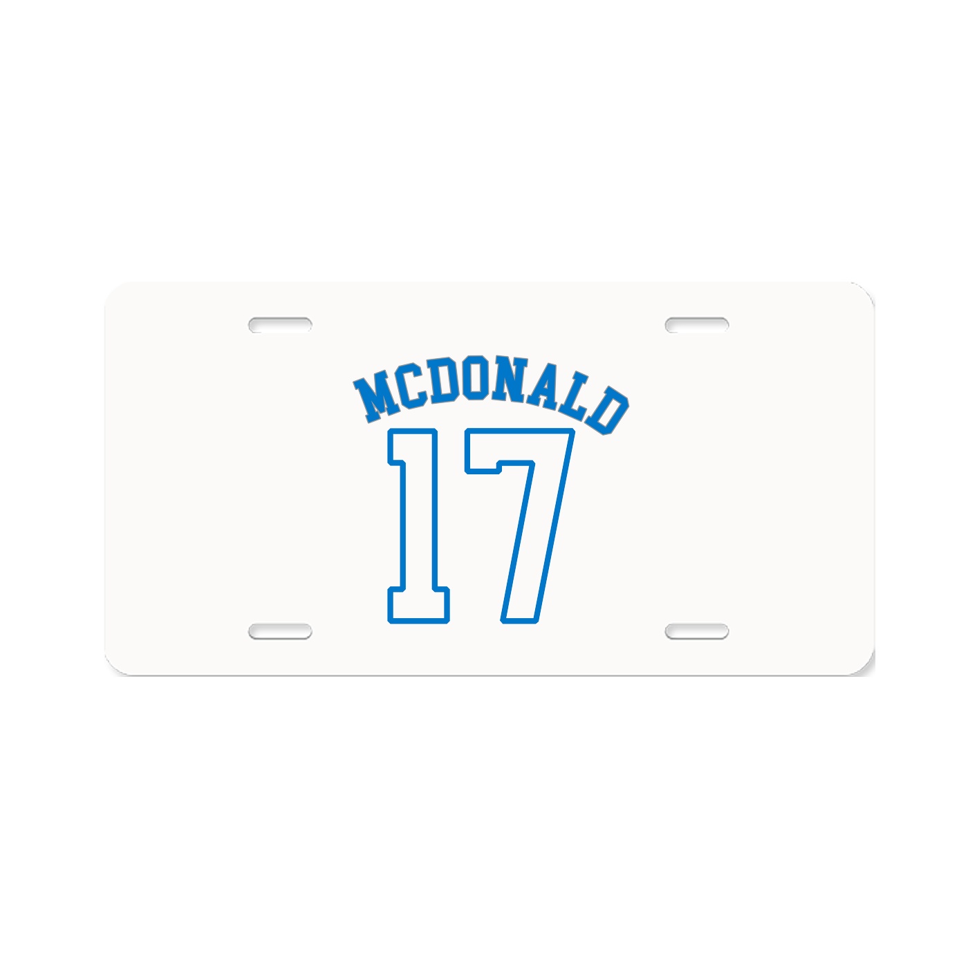 License Plate — Shirsey Arch in Classic