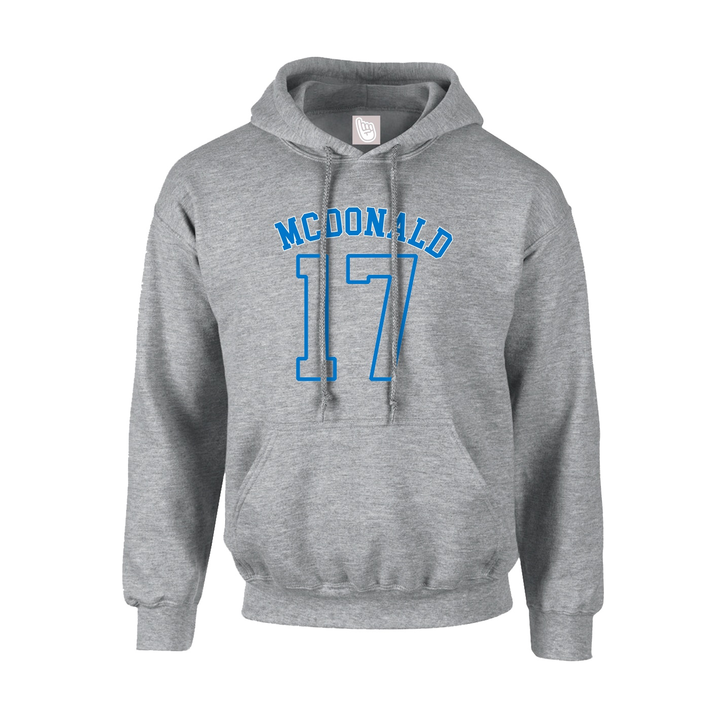 Youth Hoodie — Shirsey Arch in Grey