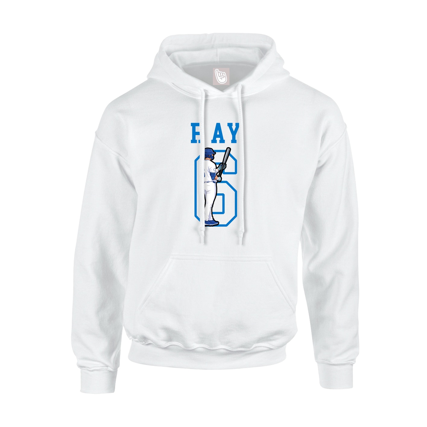 Hoodie — Shirsey in White