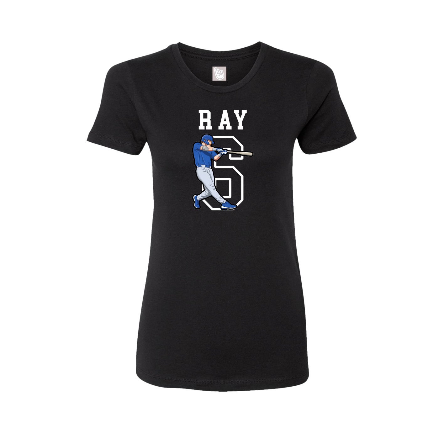 Fitted Women's Tee — Shirsey in Black
