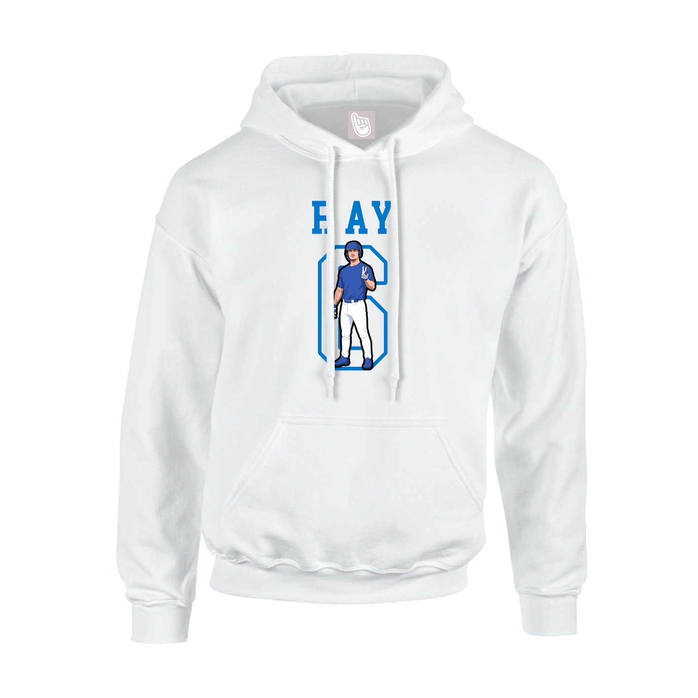 Youth Hoodie — Shirsey in White