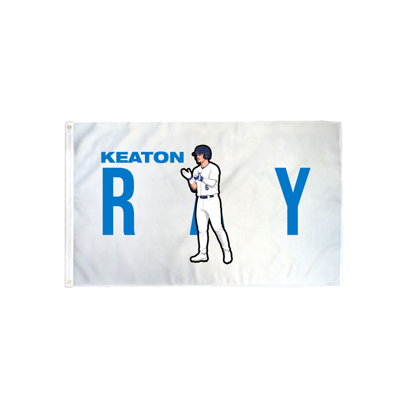3x5 Flag — Player Name in Classic