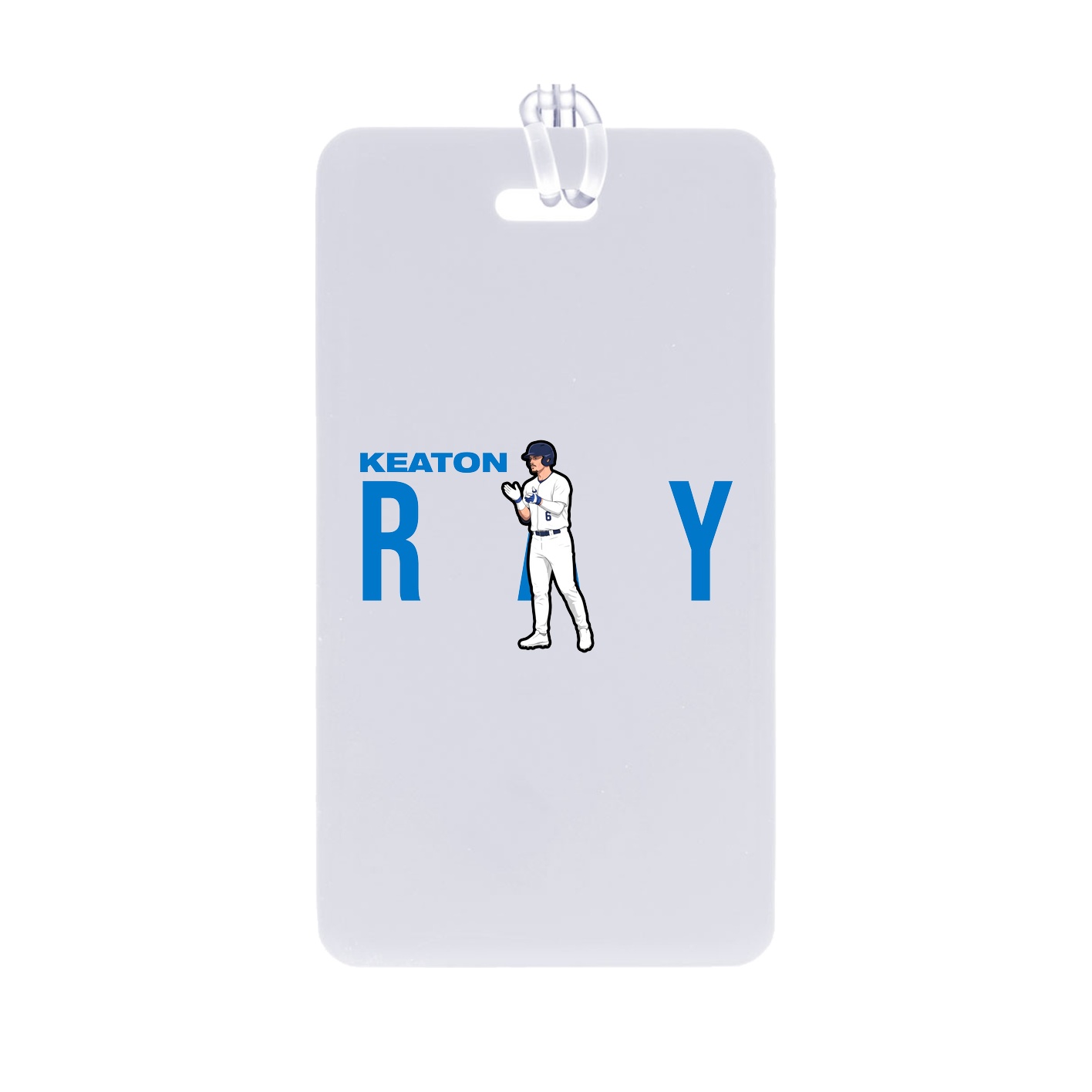 Bag Tag — Player Name in Classic