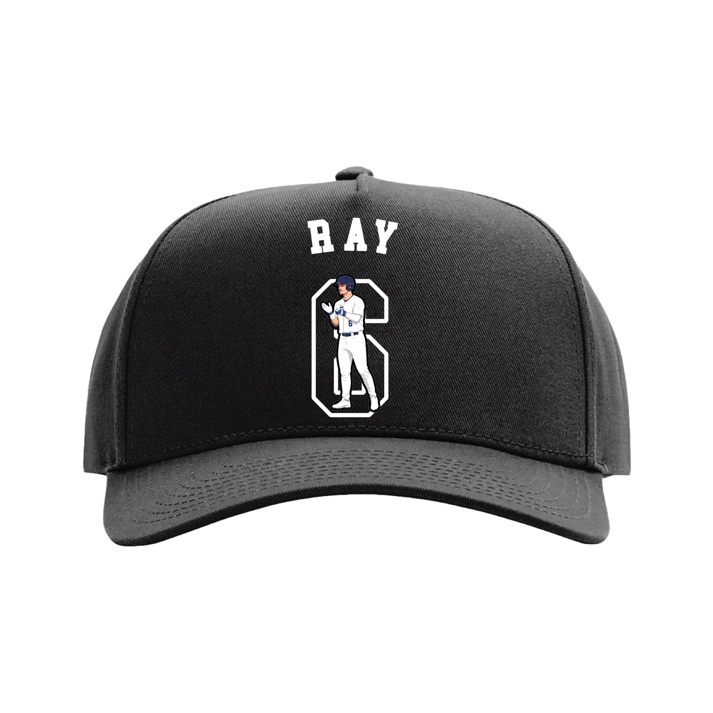 Full Fabric Five-Panel Champ Cap