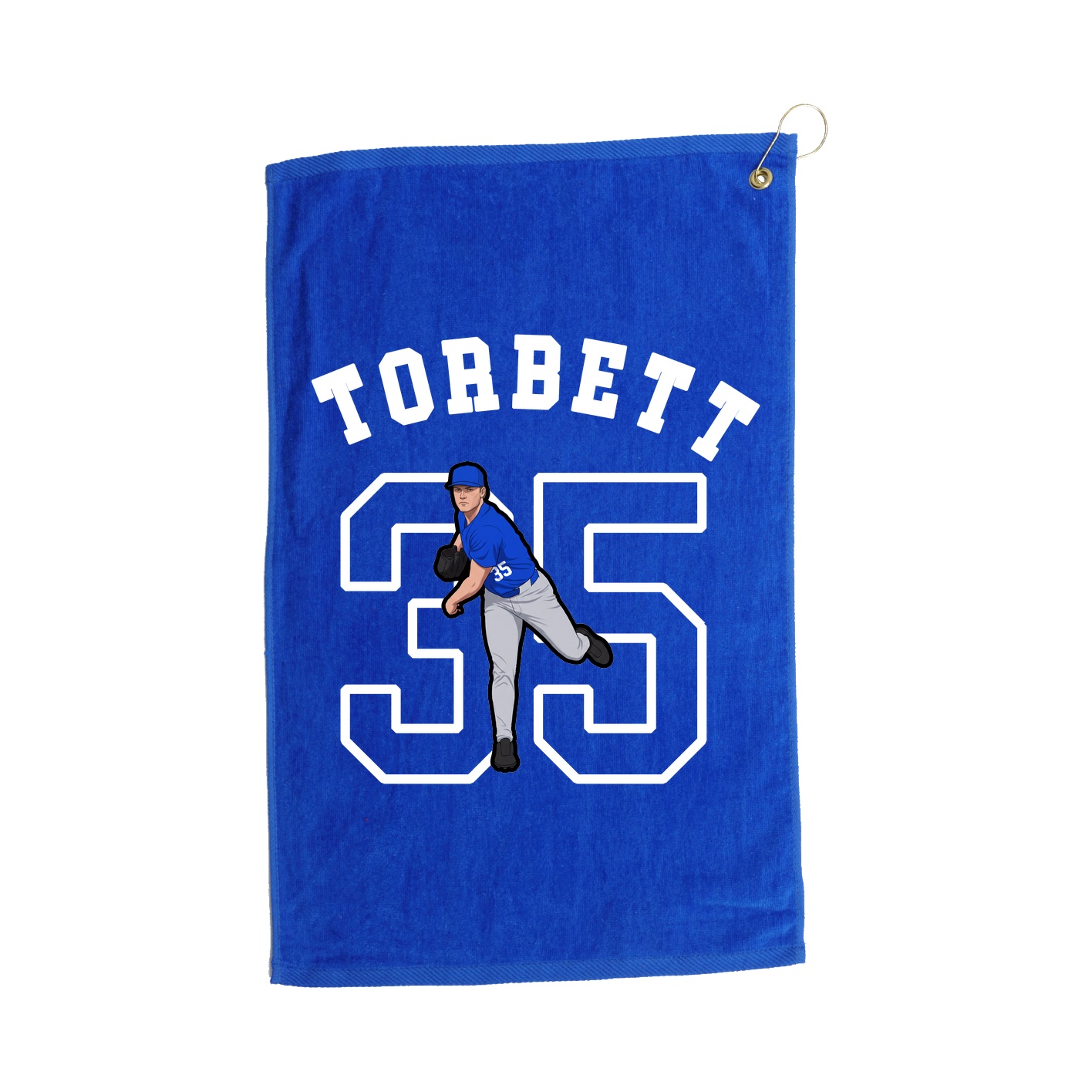 Golf Towel — Shirsey Arch in Royal