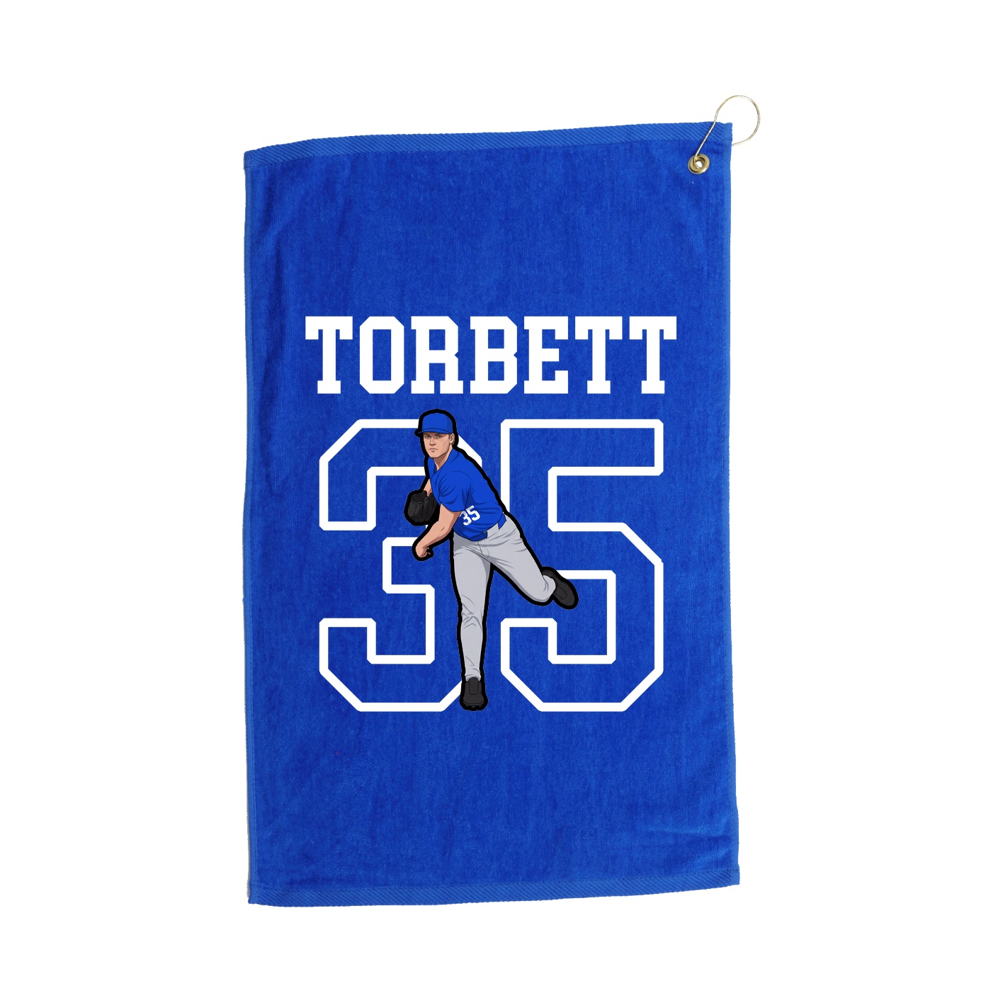 Golf Towel — Shirsey in Royal