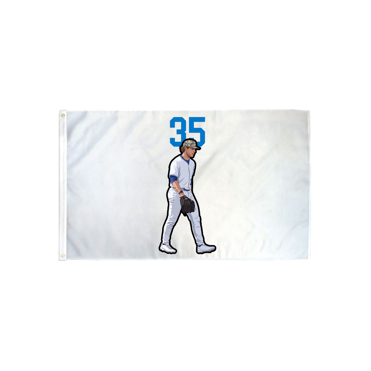 3x5 Flag — Number Top in Classic