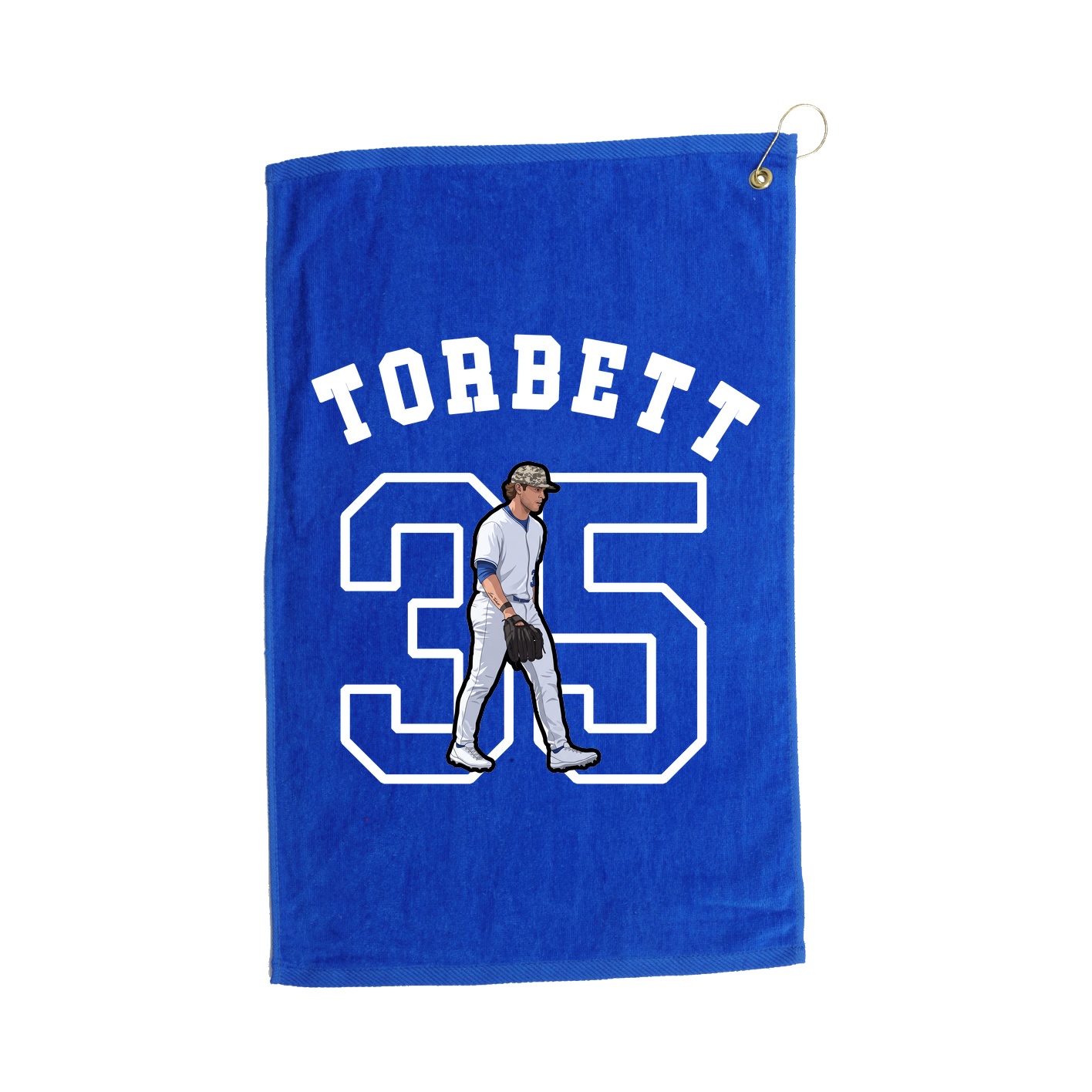 Golf Towel — Shirsey Arch in Royal