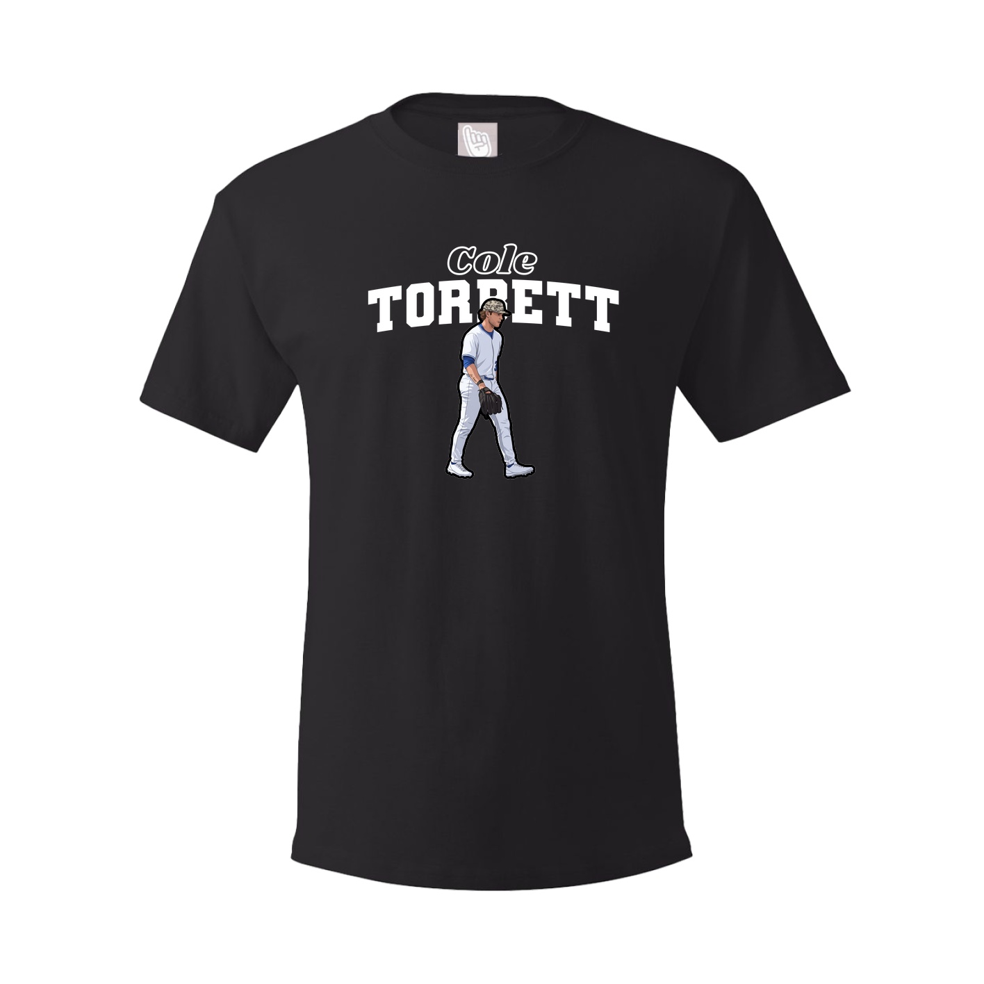 Youth Tee — Name Arch in Black