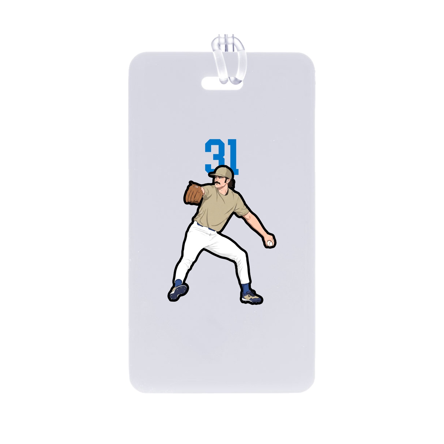 Bag Tag — Number Top in Classic