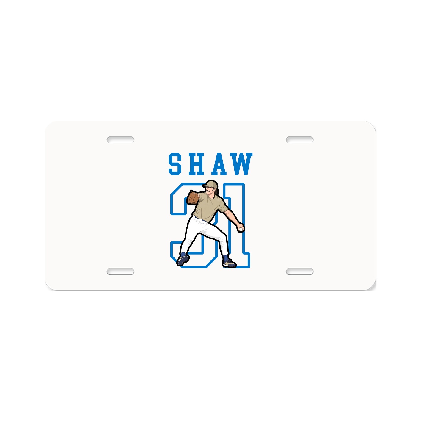 License Plate — Shirsey in Classic