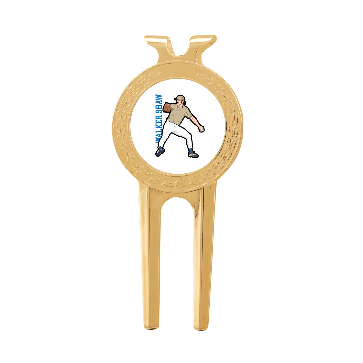 Divot Tool with Ball Marker — Name Vertical in Classic