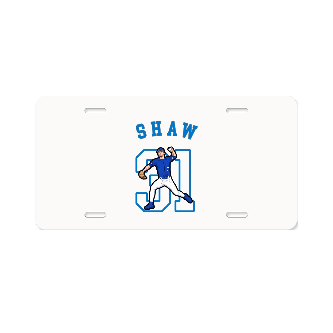 License Plate — Shirsey Arch in Classic