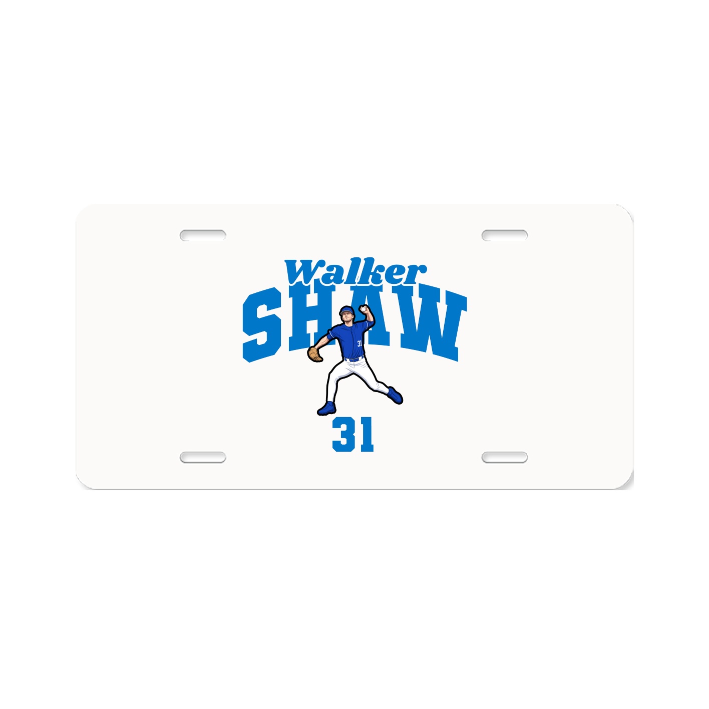License Plate — Signature Arch in Classic