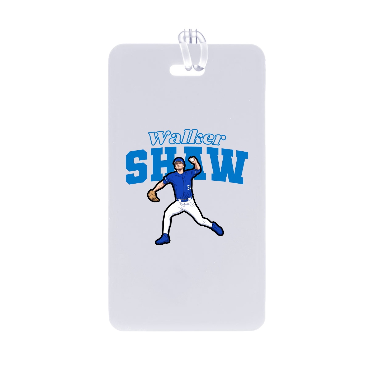 Bag Tag — Name Arch in Classic