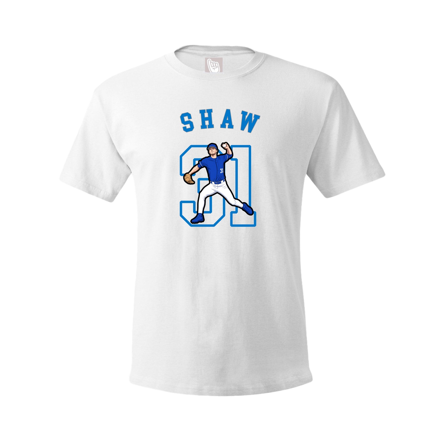 Youth Tee — Shirsey Arch in White