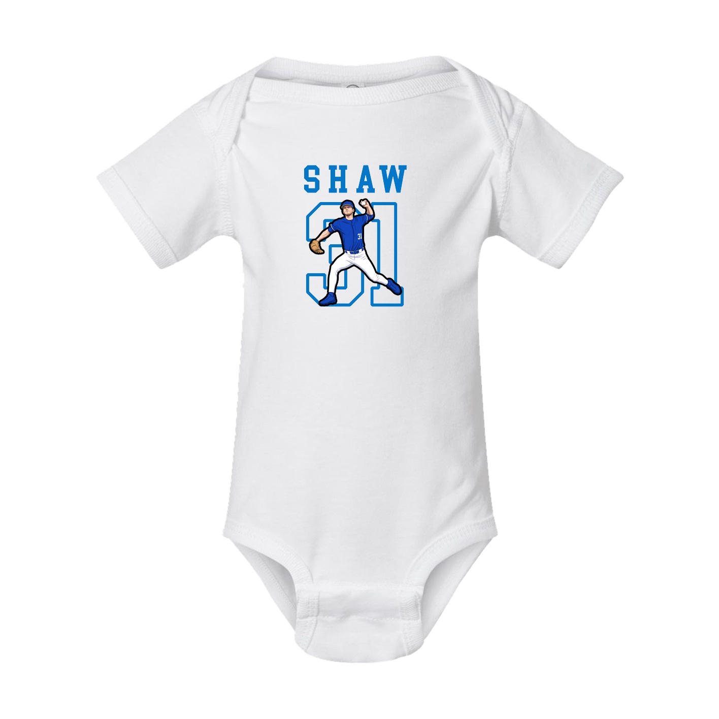 Baby Onesie — Shirsey in White