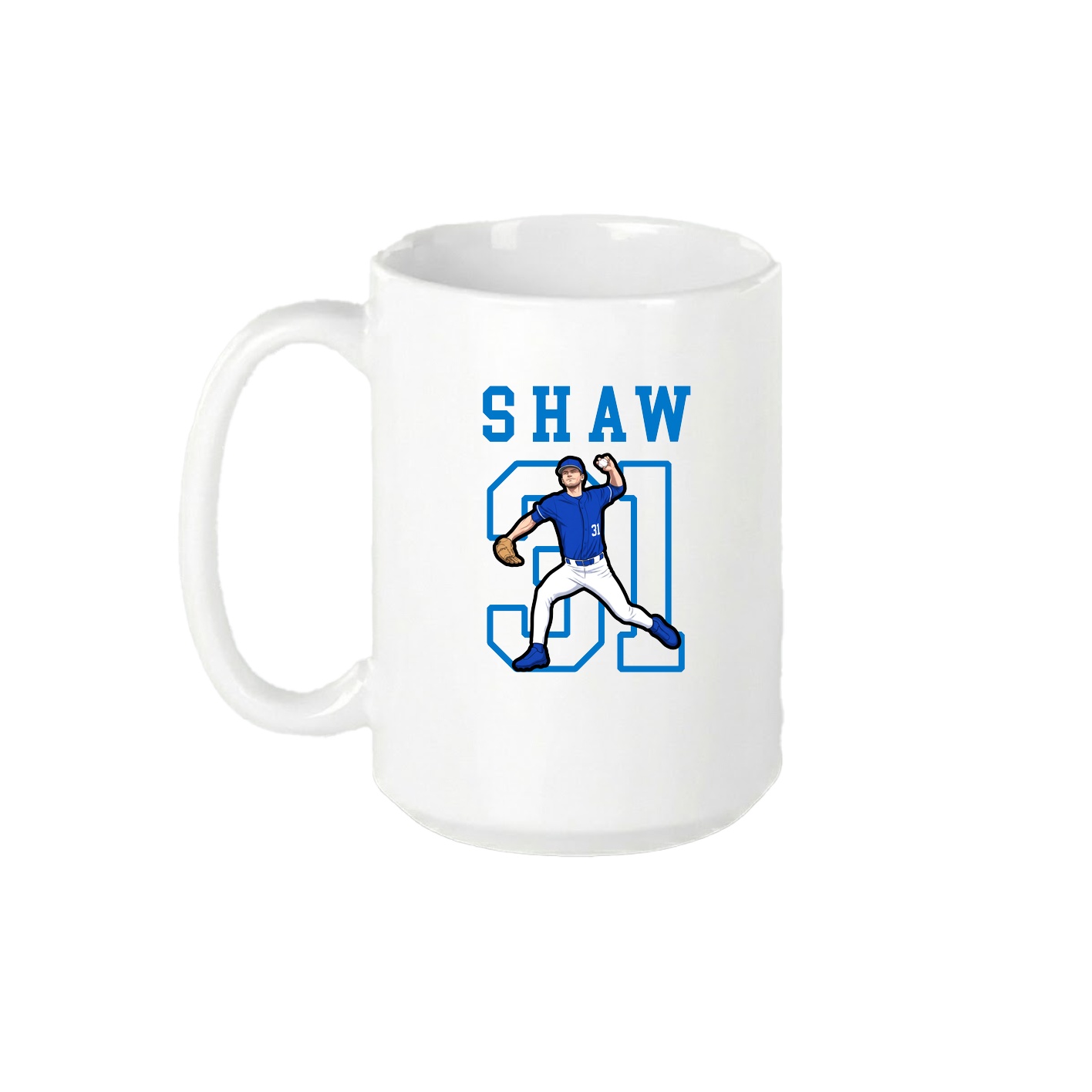 15oz Coffee Mug — Shirsey in White