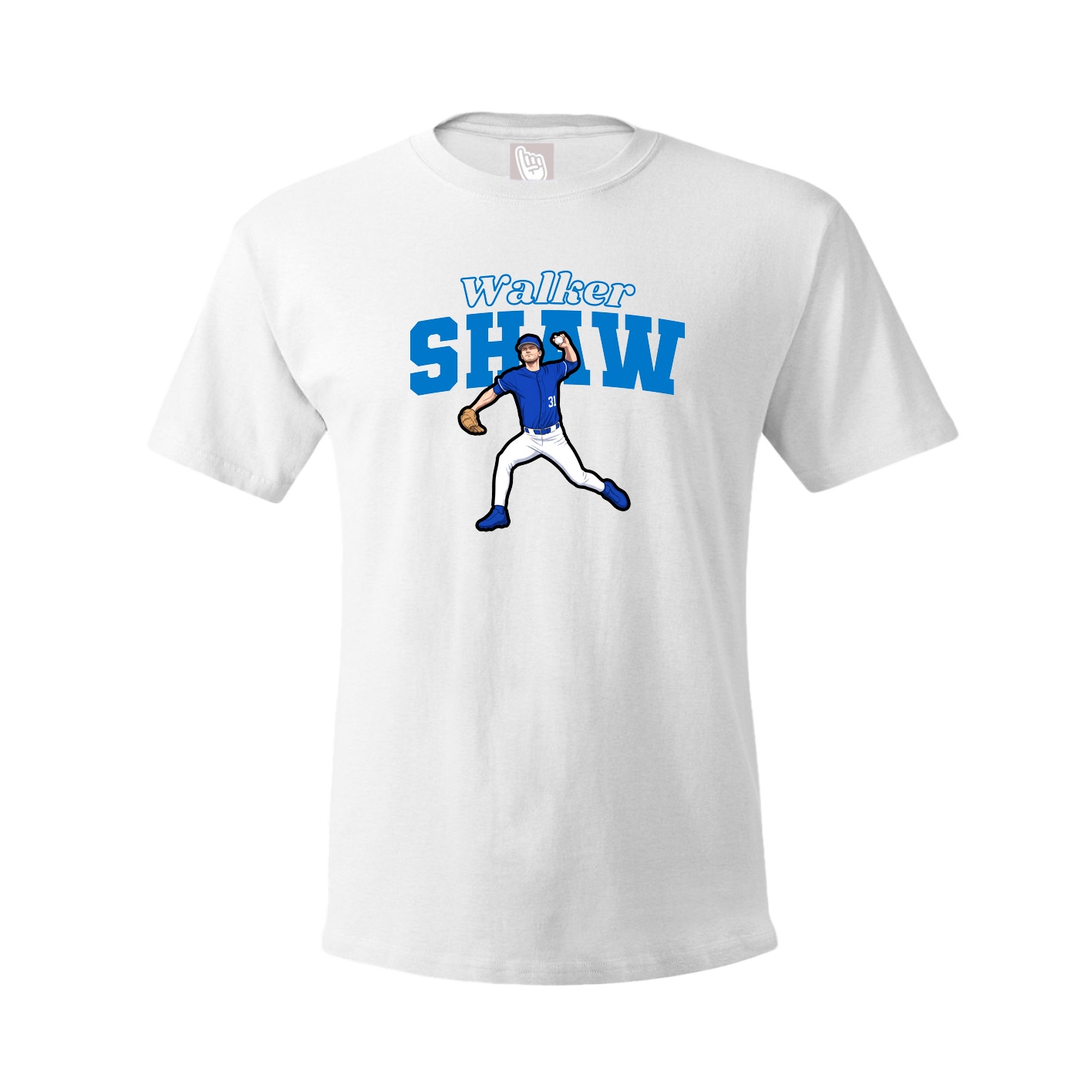 Tee — Name Arch in White