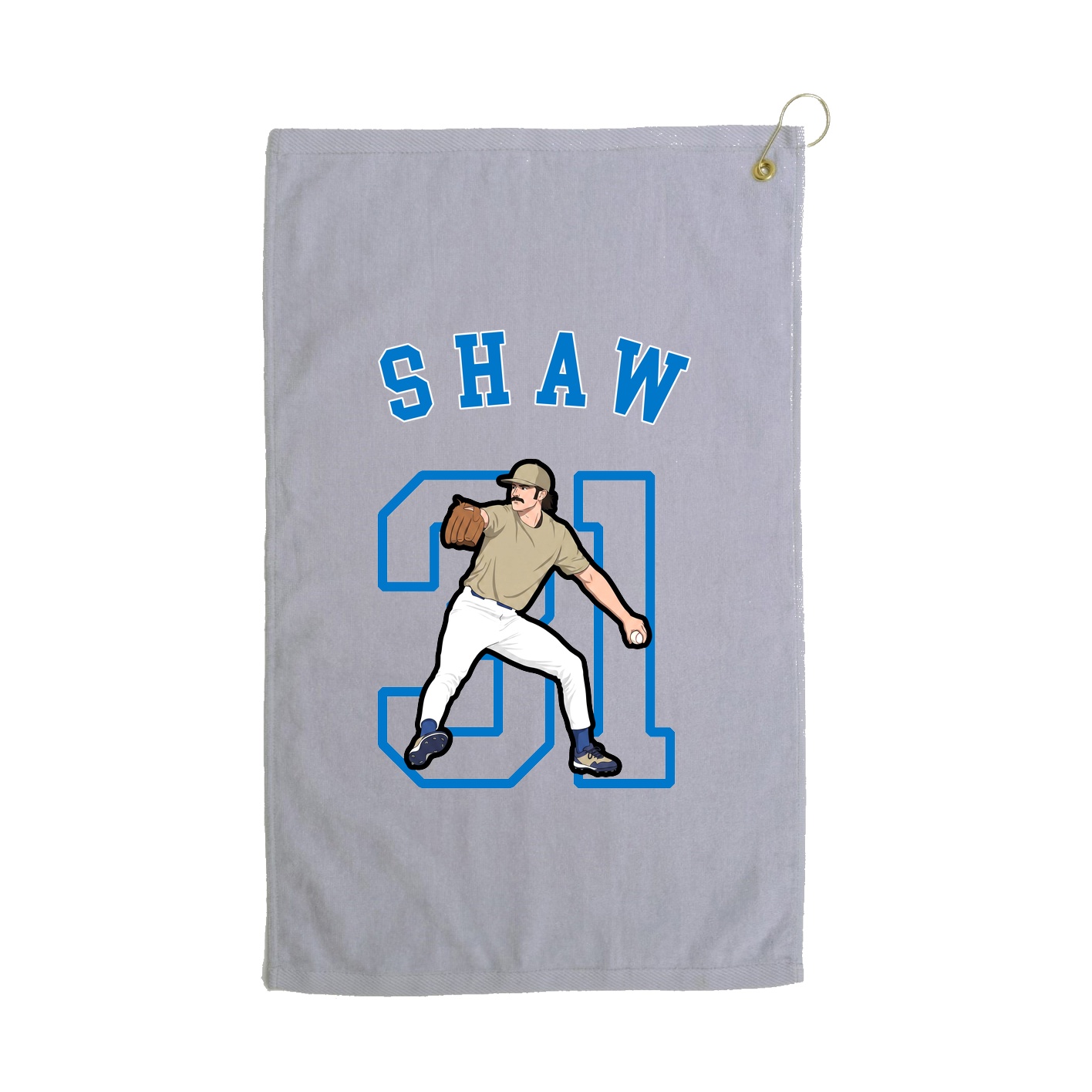 Golf Towel — Shirsey Arch in Grey