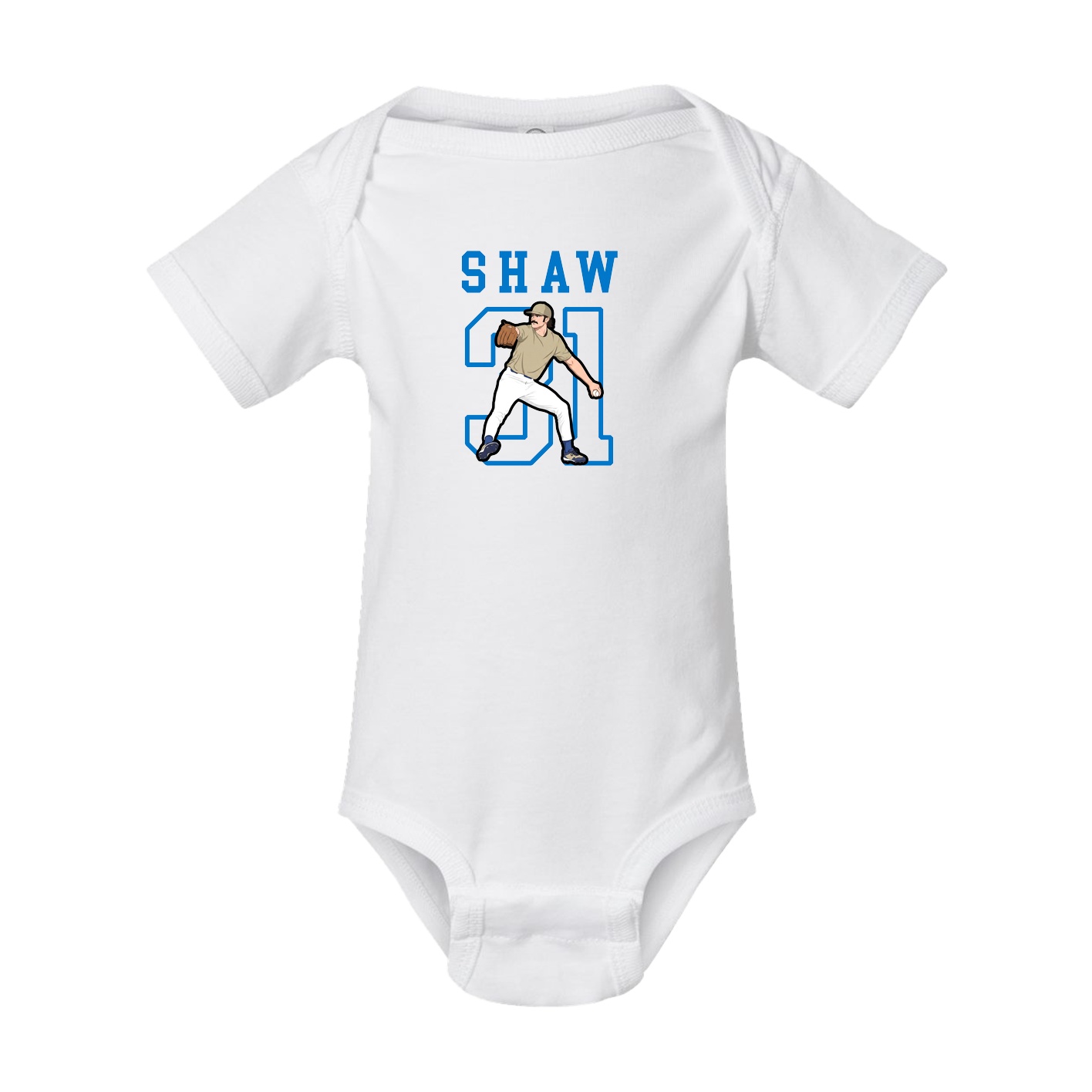 Baby Onesie — Shirsey in White