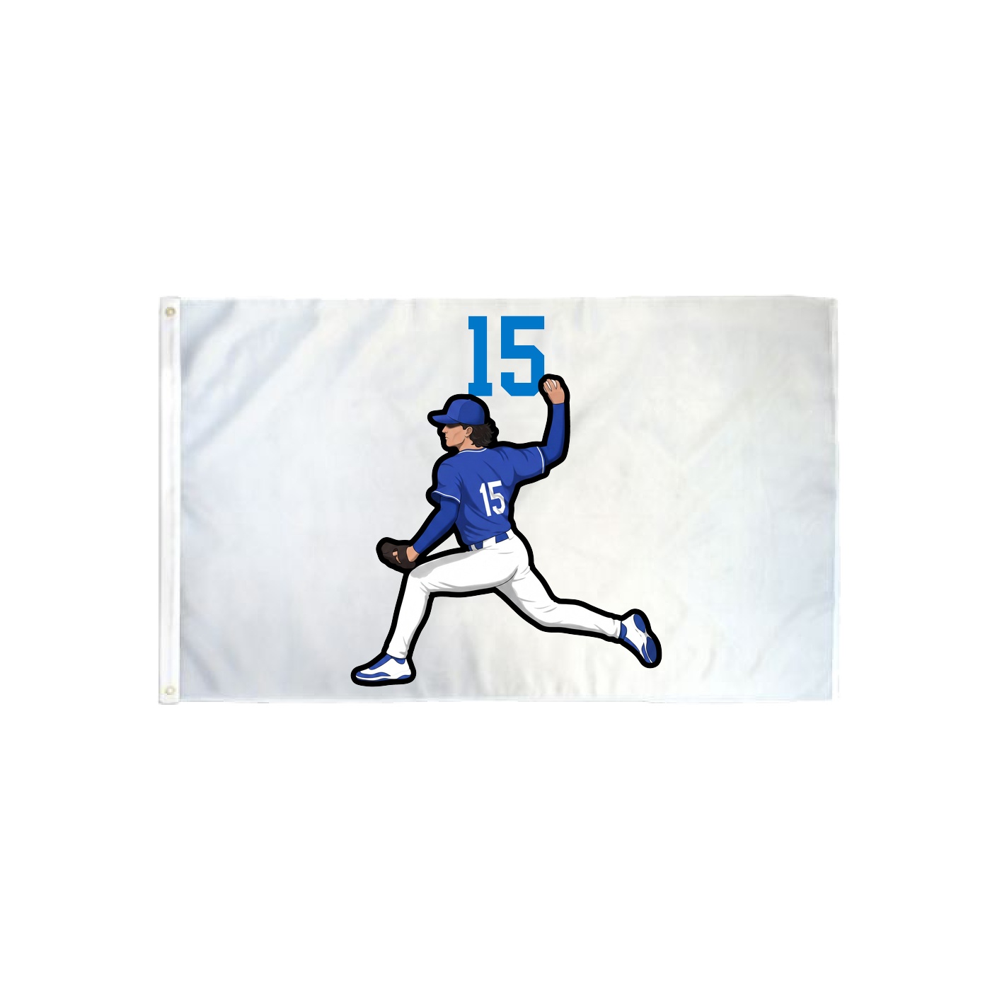 3x5 Flag — Number Top in Classic