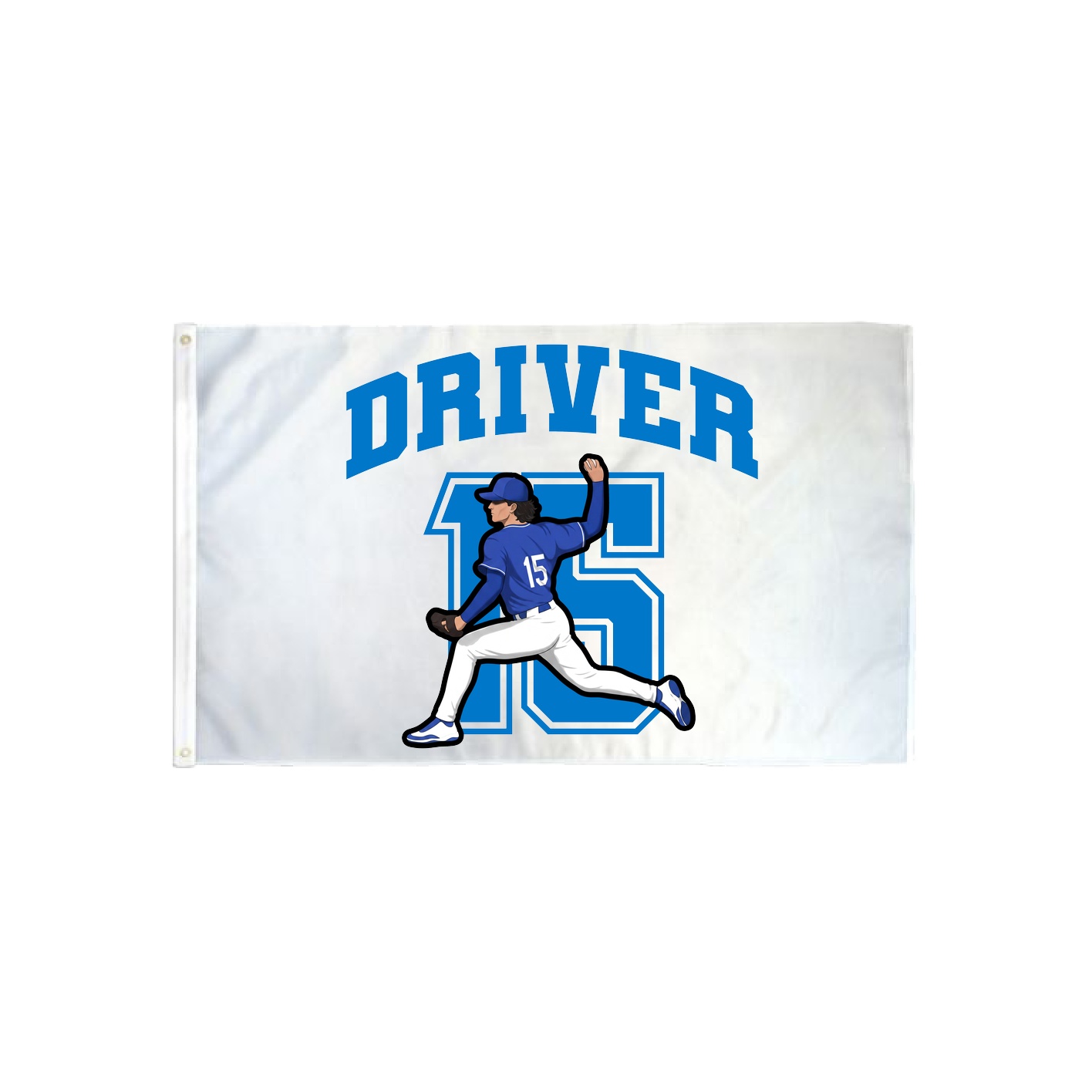 3x5 Flag — Number in Classic