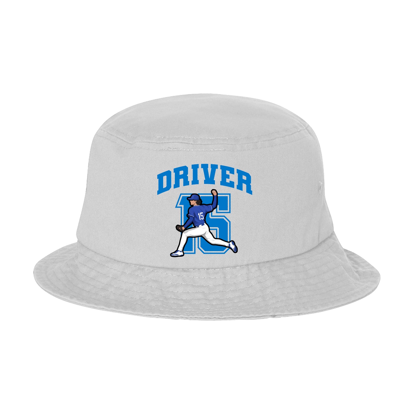Bucket Cap — Number in White