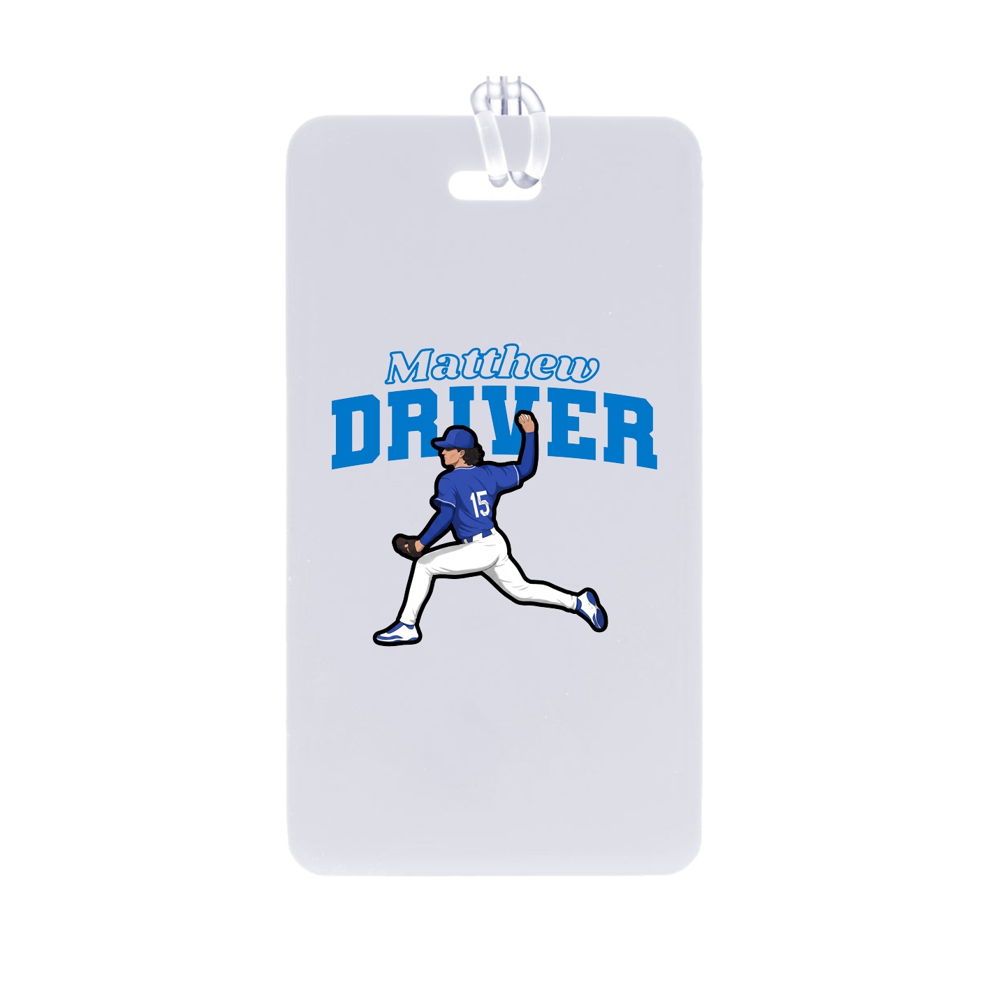 Bag Tag — Name Arch in Classic