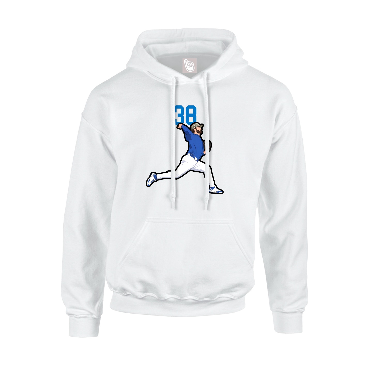 Youth Hoodie — Classic in White