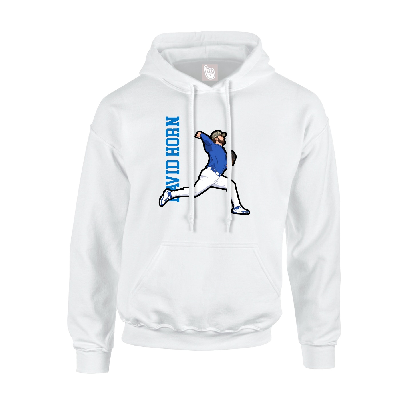 Hoodie — Classic in White