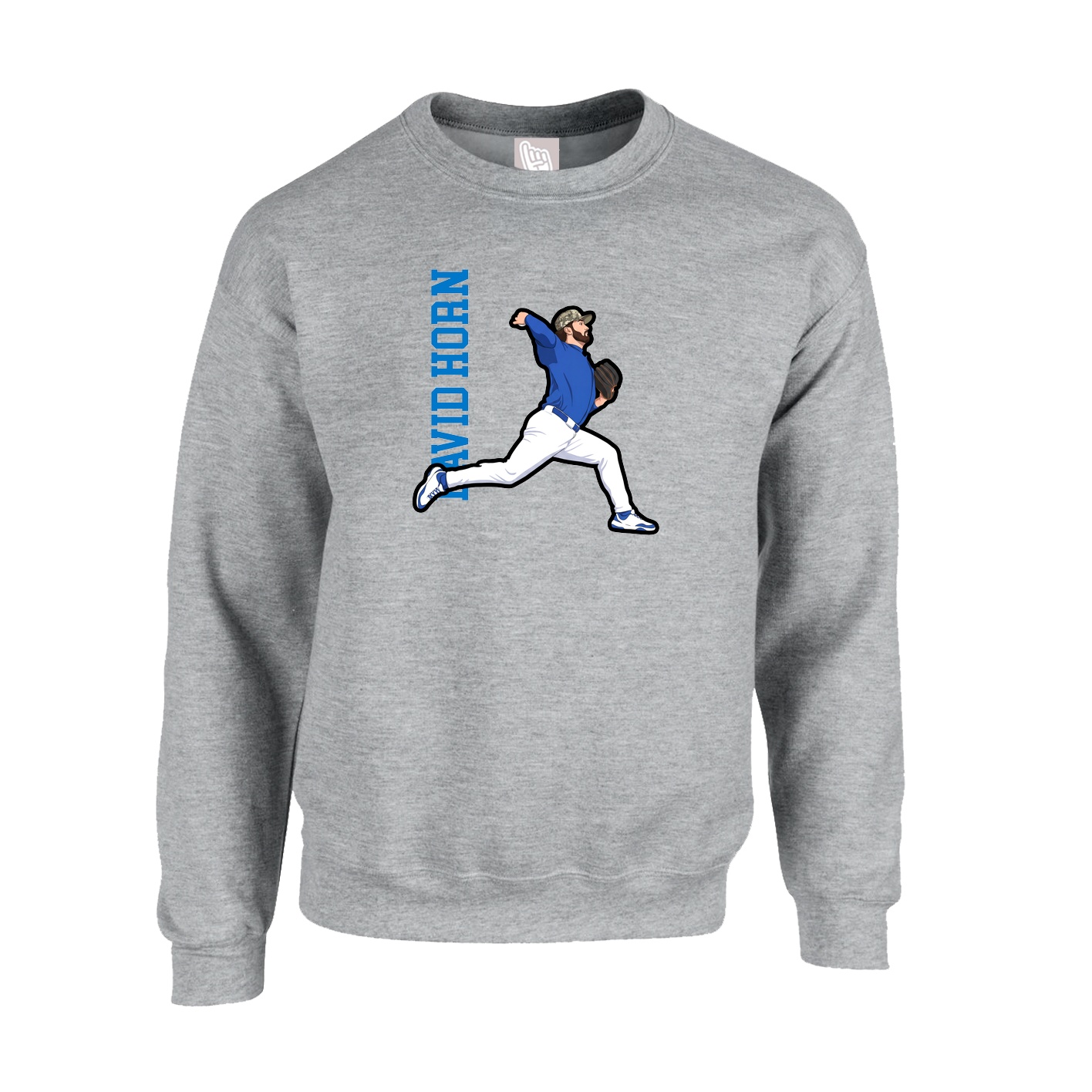 Fleece Crew — Classic in Grey