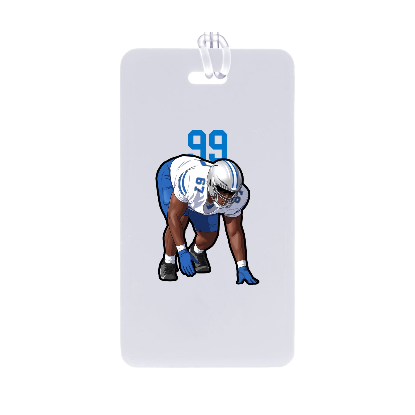 Bag Tag — Number Top in Classic