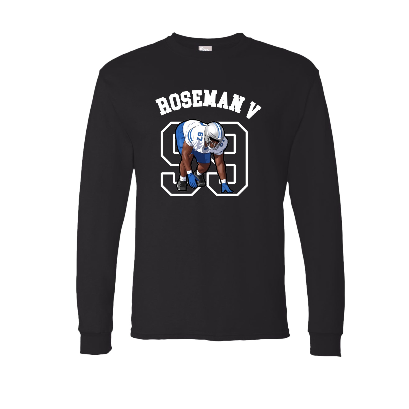 Long Sleeve Tee — Shirsey Arch in Black